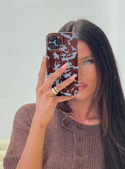 Entrancing iPhone Case Blue / Red