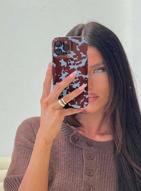 Entrancing iPhone Case Blue / Red