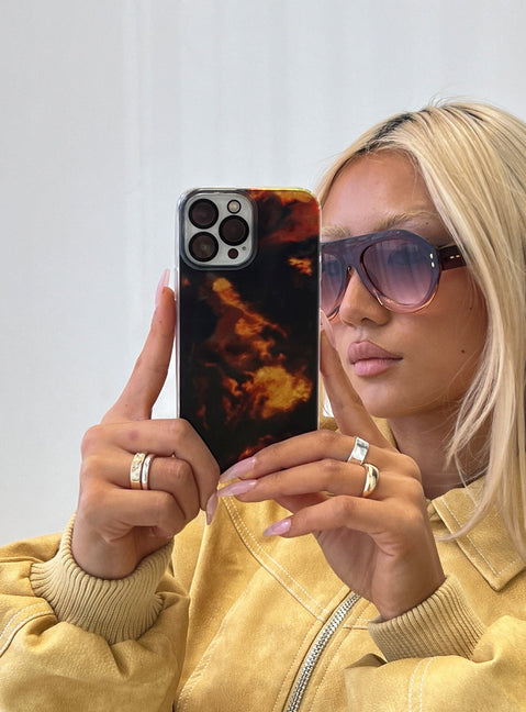 Call Me Back iPhone Case Tortoise