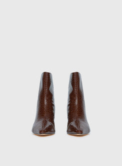 Brayan Boots Chocolate Croc