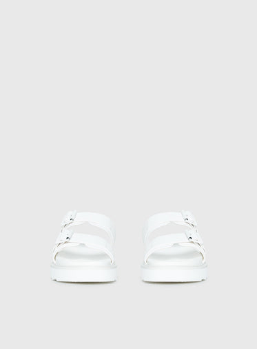 Ma Belle Sandals All White