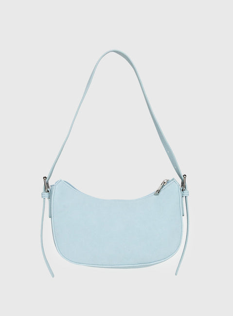 Bright Lights Studded Shoulder Bag Blue