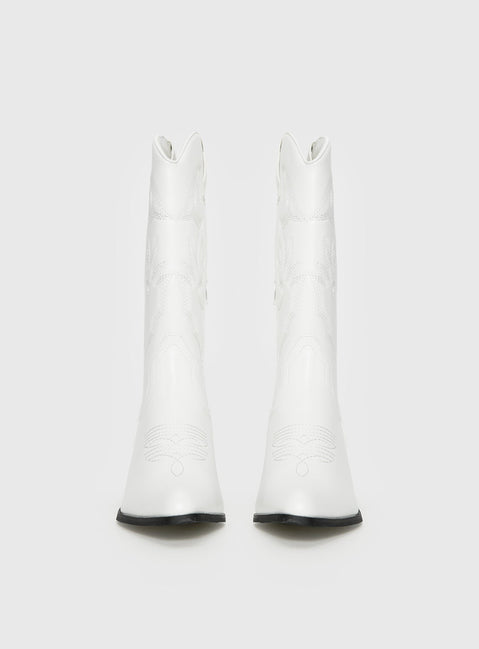 Therapy Clayton Boots White