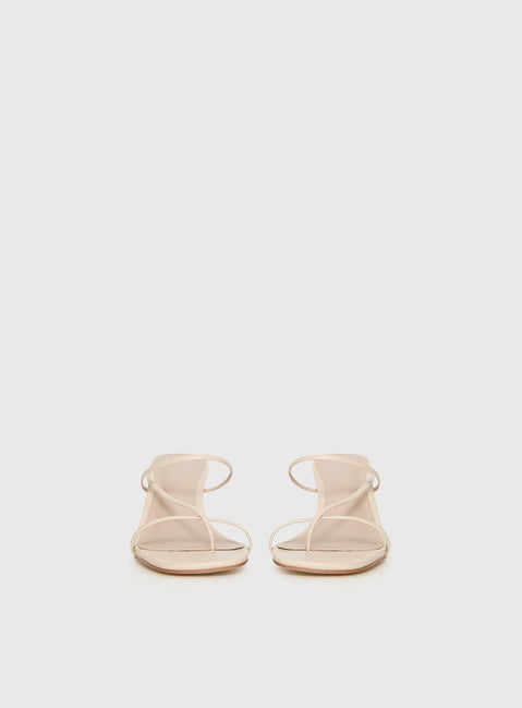 The Becka Heels Beige
