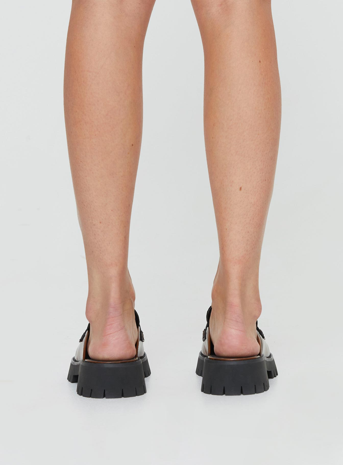 Grayson Mule Loafers Brown