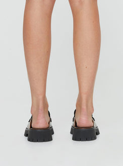 Grayson Mule Loafers Brown