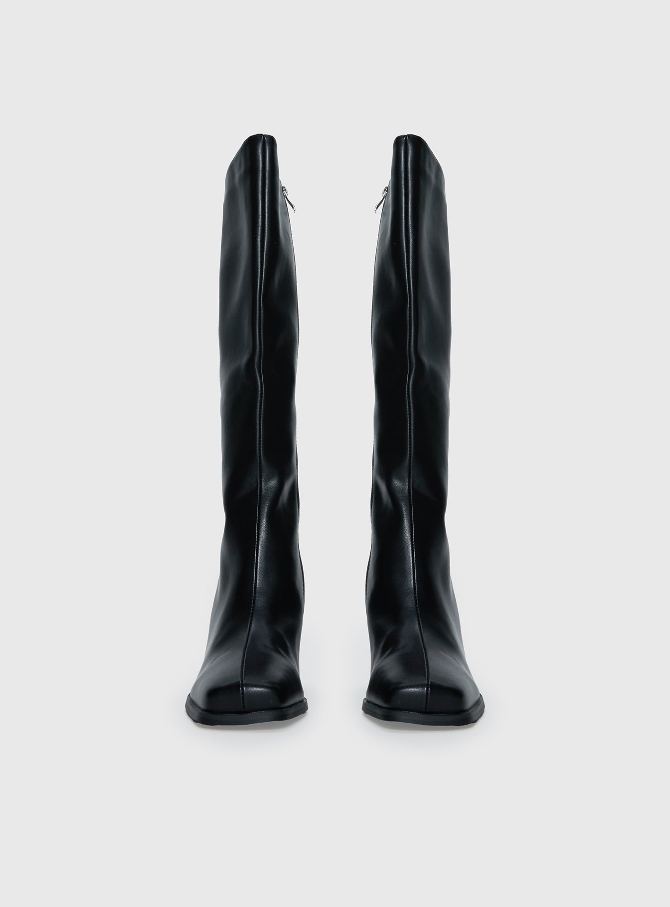Renzo Knee High Boots Black