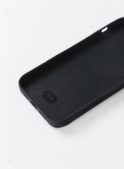 iPhone case Princess Polly Exclusive 50% plastic 50% polyester Towelling material Check print  Rubber edges 