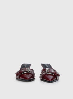 Therapy Hunna Heels Cherry Patent