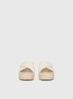 Therapy Ezra Wedge Heels Natural