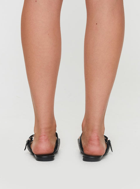 Billini Halsy Pointed Toe Flats Black