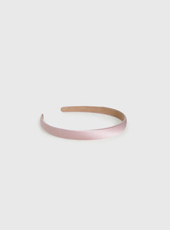 Deia Satin Headband Pack White / Pink