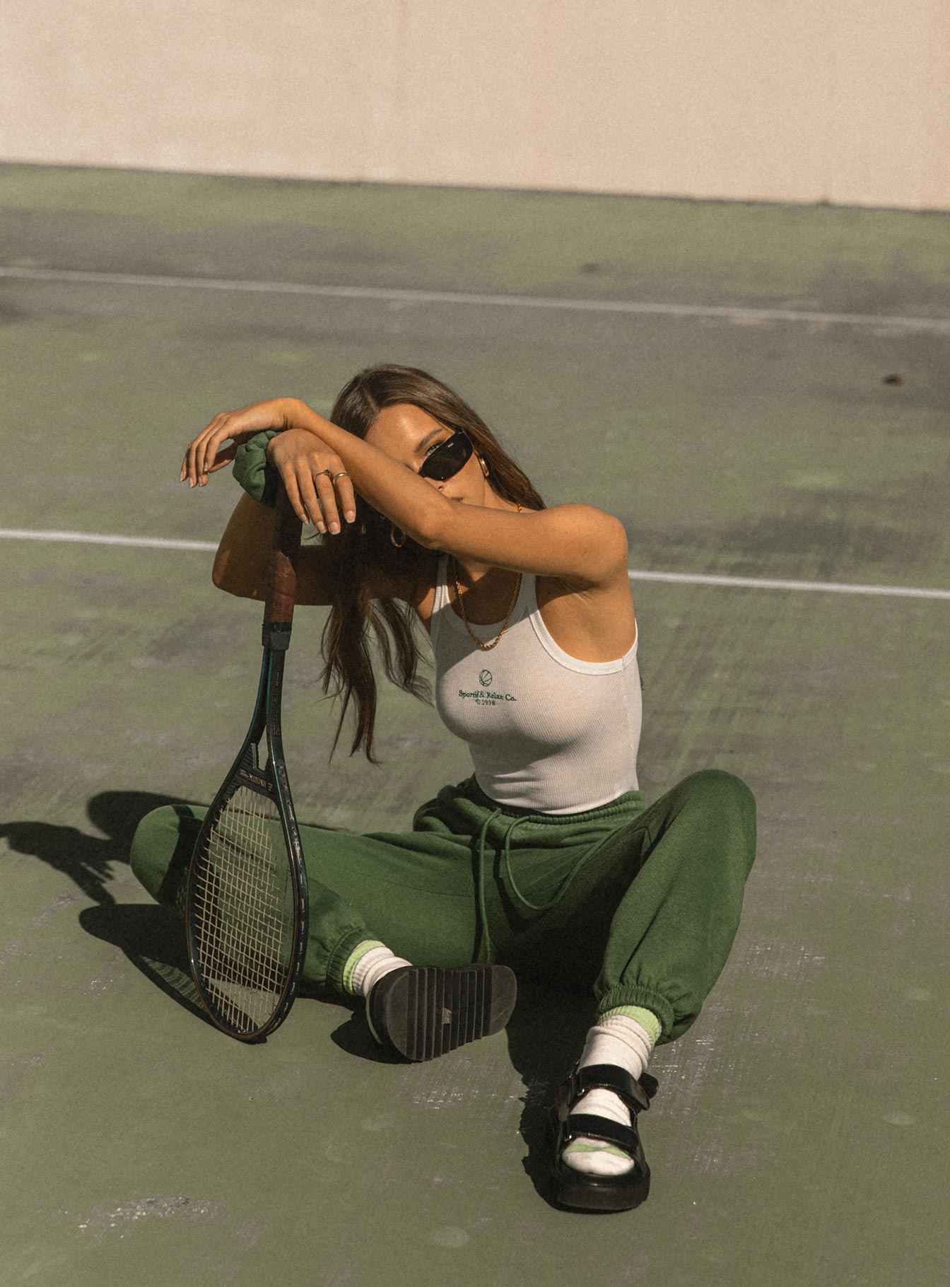 Rue Chunky Sandals Black