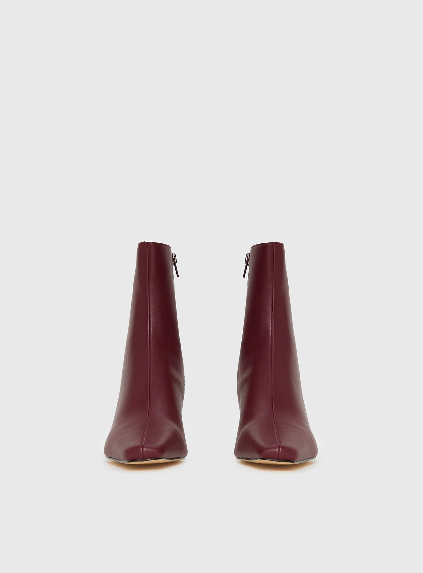 Velvette Boots Burgundy