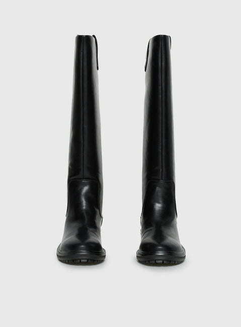 Billini Yarley Knee High Boots Black