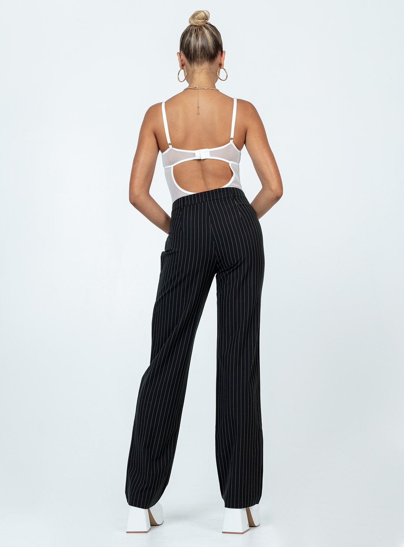 product Princess Polly High Waisted Pants  Titius Pants Black