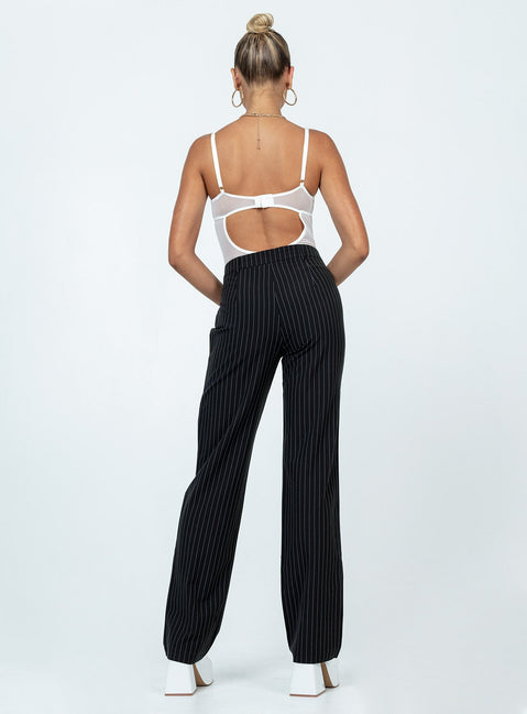 product Princess Polly High Waisted Pants  Titius Pants Black