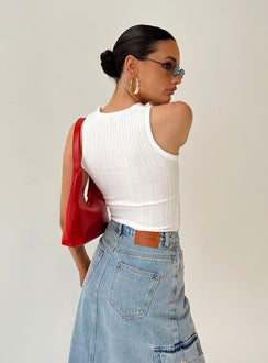 product Princess Polly Sleeveless High Neck  Cassa Tank Top Ivory