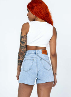Tiyarna Denim Shorts Princess Polly high-rise 