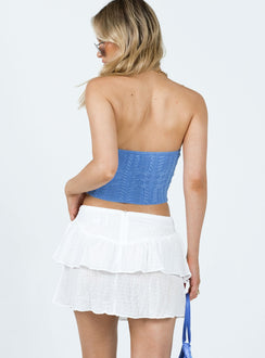 product Field Landing Skirt Ivory Princess Polly  Mini Skirts 