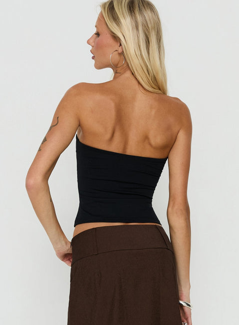 Daily Define Tube Top Black