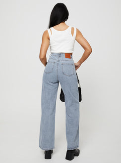 product Princess Polly Mid Rise  Nicolo Jeans Denim