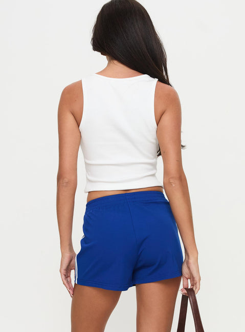 Matchpoint Track Short Blue / White