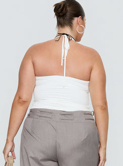 Ezekiel Nylon Top White Curve