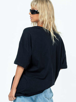 product Princess Polly Full Sleeves High Neck  Future Oversize Tee Black