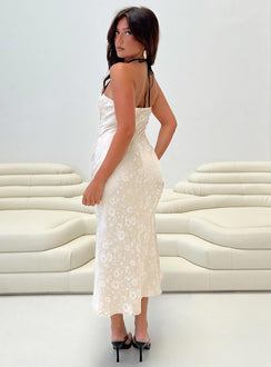 product Princess Polly Square Neck  Salvin Strapless Maxi Dress Petite Champagne