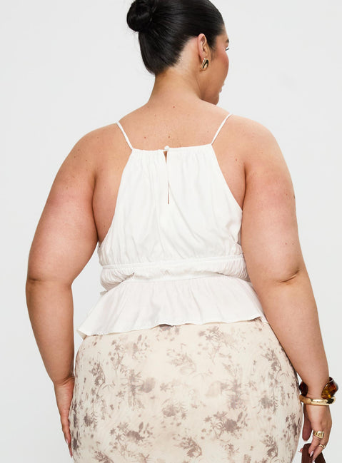 Rozier Top White Curve