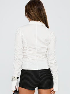 Sacrifice Long Sleeve Top White