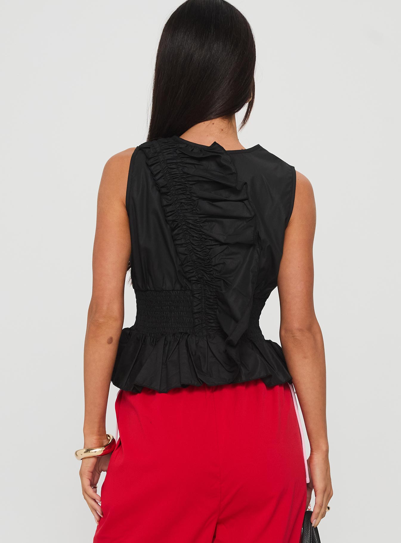 The Clique Top Black