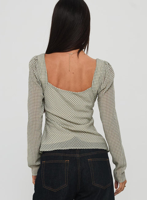 Storybrooke Long Sleeve Top Multi