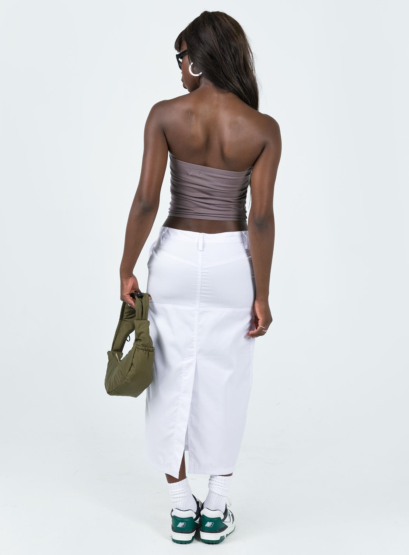 product Motel Widya Skirt White Princess Polly  Maxi 