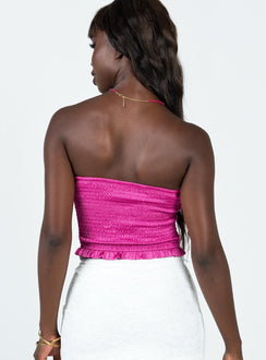 product Princess Polly Sleeveless Square Neck  Bambury Tube Top Pink