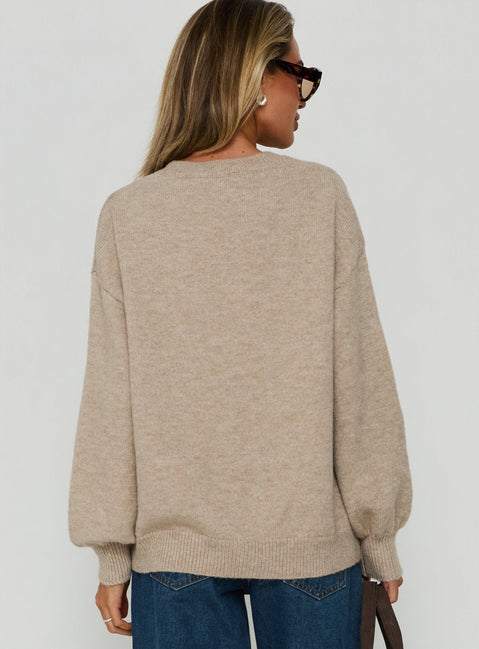Ryanna Jumper Beige