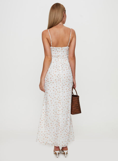 Annamaria Lace Maxi Dress Floral