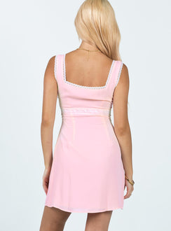 product Princess Polly Crew Neck  Adori Mini Dress Pink