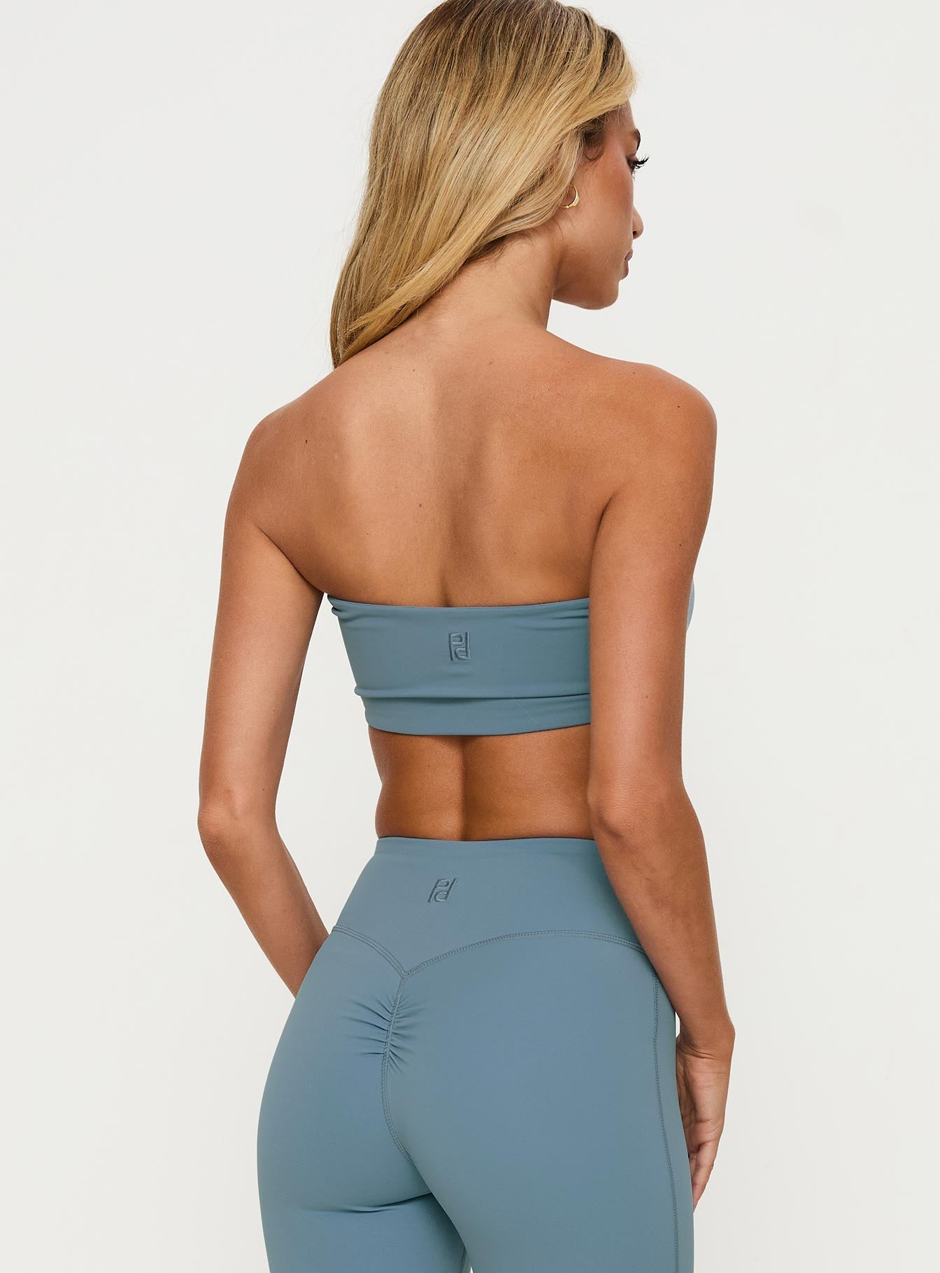 End Goal Active Bandeau Top Blue