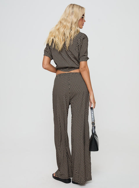 Mahlab Pant Geo Print