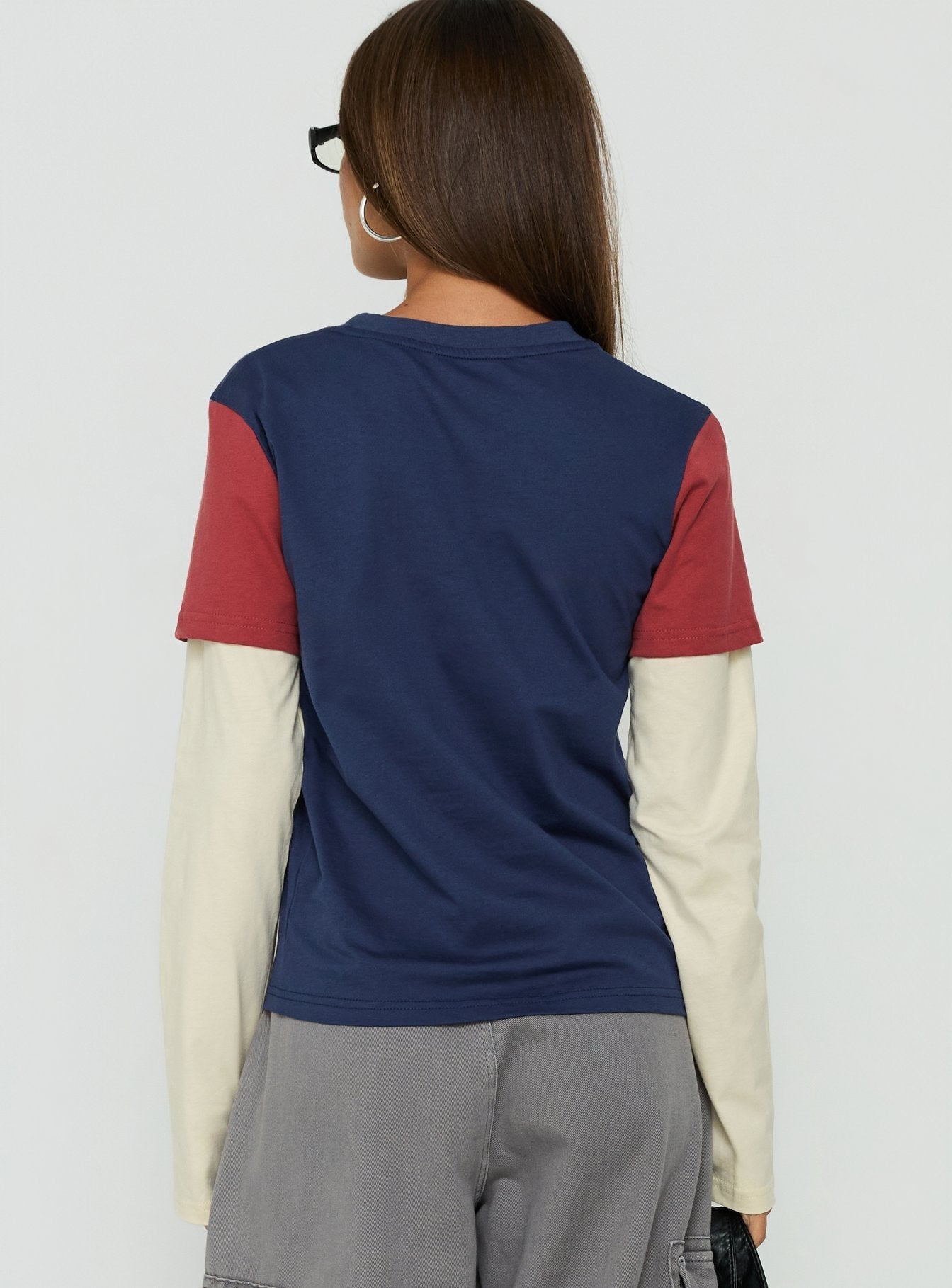 The Brass Long Sleeve Top Multi