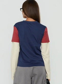 The Brass Long Sleeve Top Multi