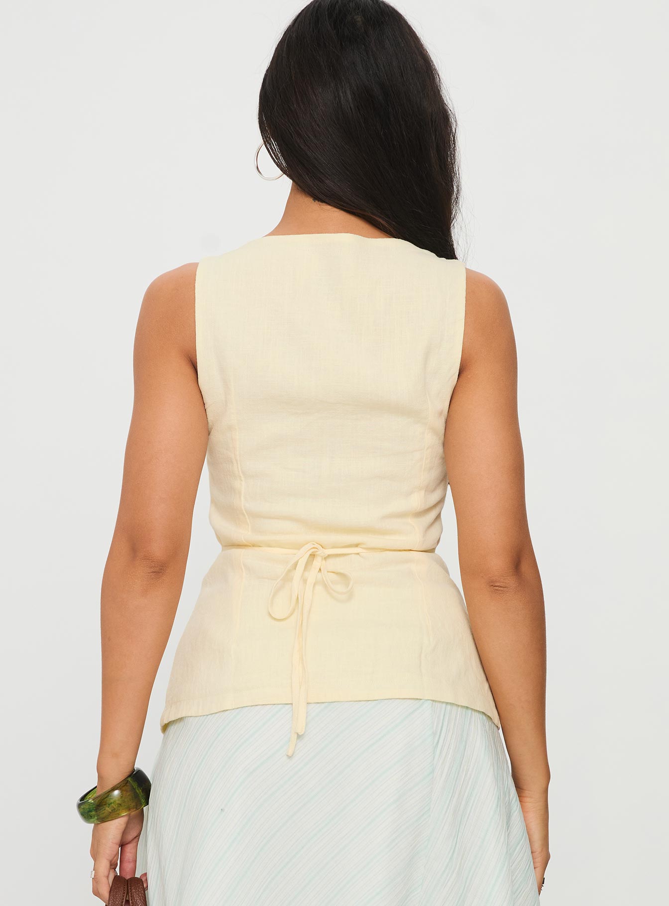 Spirito Vest Top Butter
