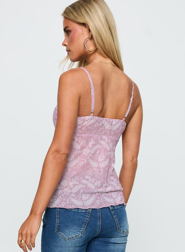 Sacrifices Tie Detail Top Multi Floral