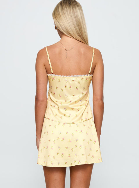 Back In Sun Mini Skirt Multi