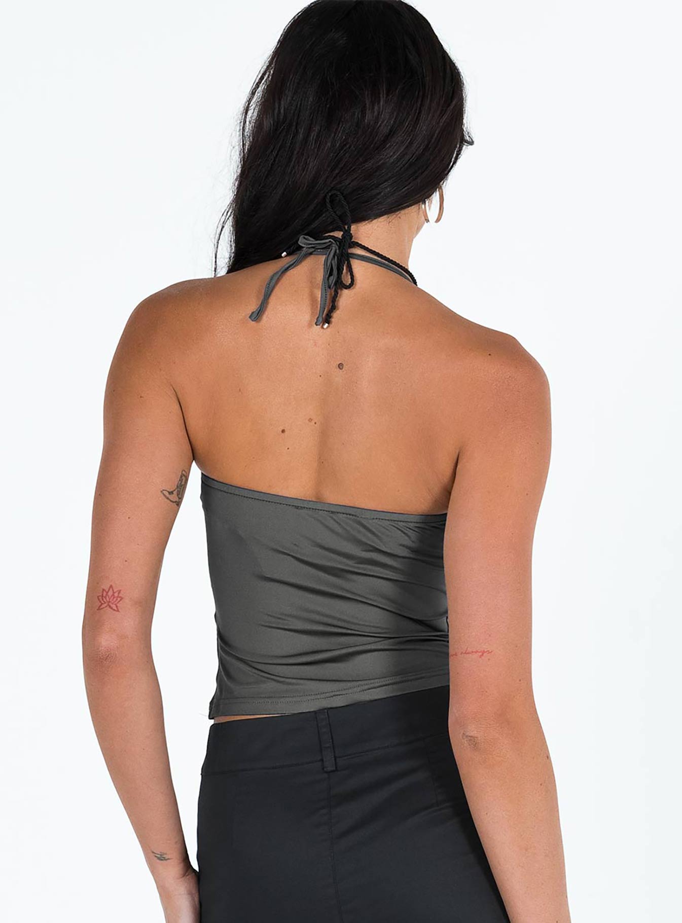 product Princess Polly Sleeveless Square Neck  Halt It Top Grey