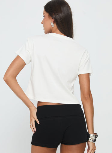 Destination Of Choice Graphic Top White