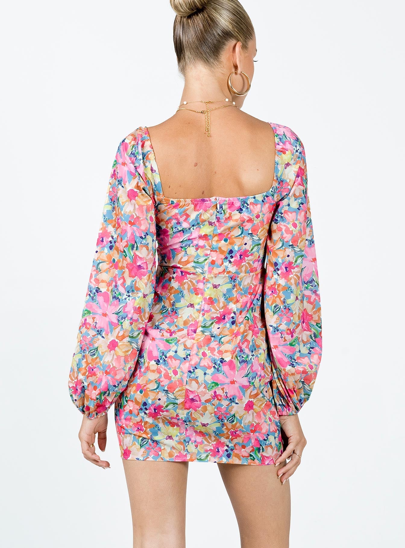 product Princess Polly V-Neck  Laurie Corset Mini Dress Multi