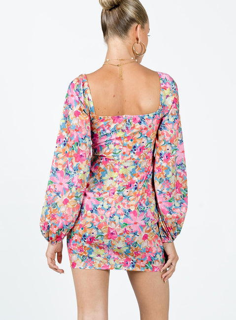 product Princess Polly V-Neck  Laurie Corset Mini Dress Multi